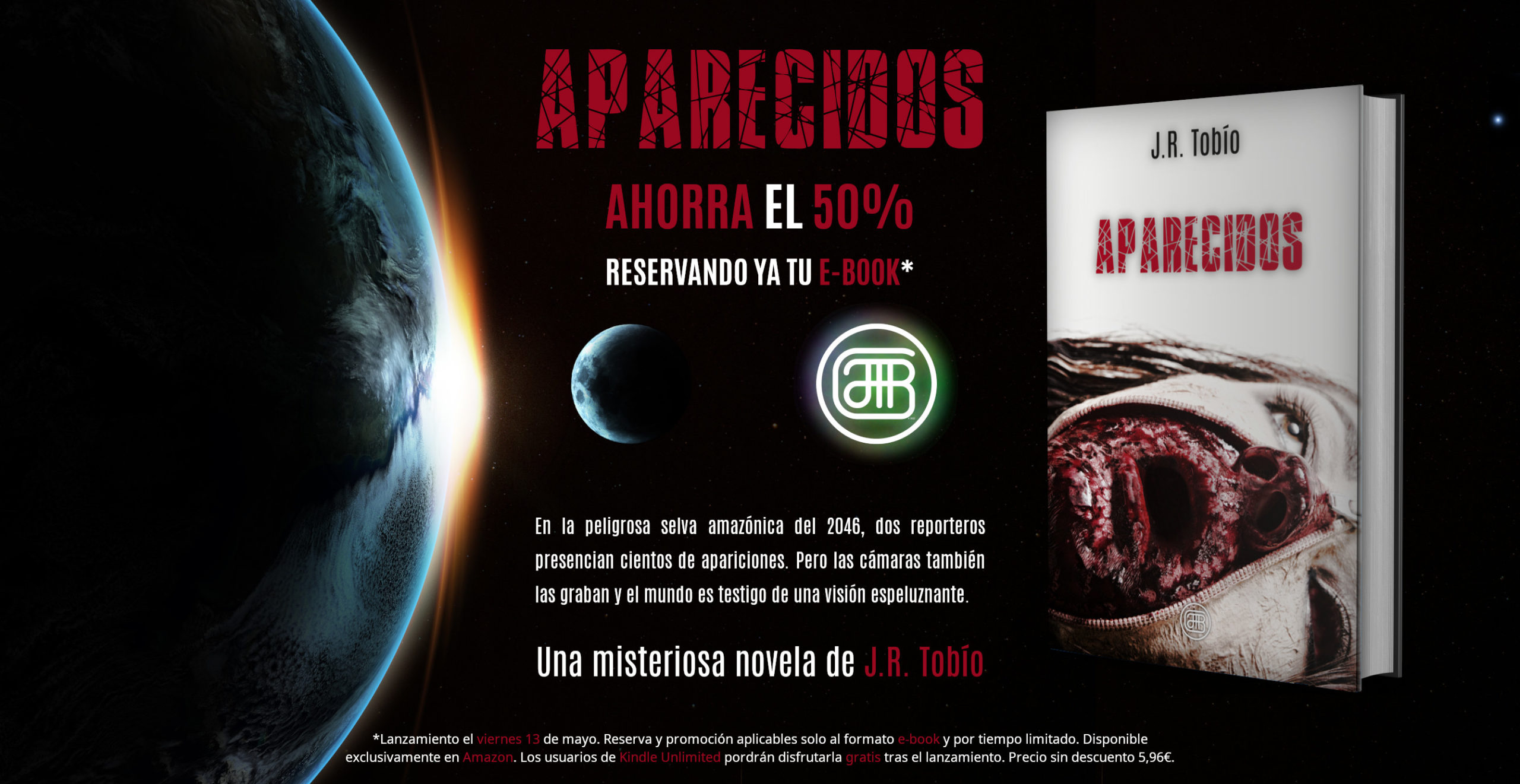 En este momento estás viendo Día del libro: disponible desde hoy la reserva de la novela de misterio y ciencia ficción ‘Aparecidos’